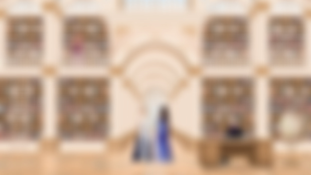 Palace Library Background 😊