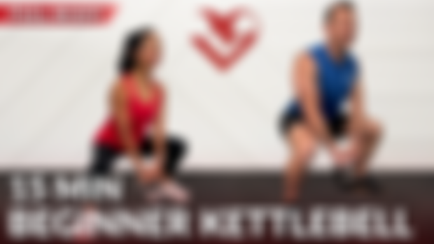 New Release! 15 Min Beginner Kettlebell Workout! 💪