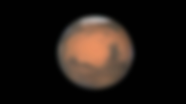 Mars on January 13th