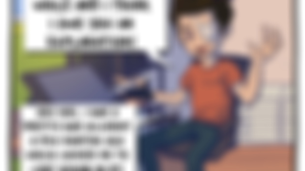 "I'm back" Instagram comics preview