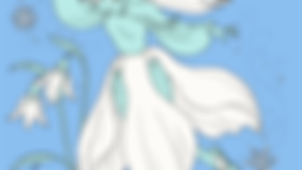 COLORING PAGE: Snowdrop