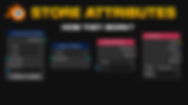 Project File - How to Use Store Named Attribute, Named Attribute and Capture Attribute in Blender