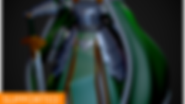 January 2025: Saber anime figurine released on Patreon!