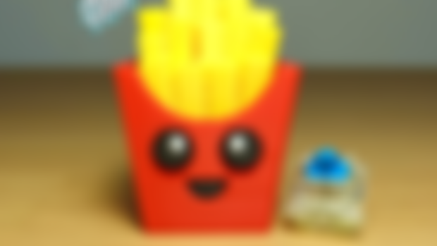 Clicky Fries Buddy (Keycap Fidget Toy)