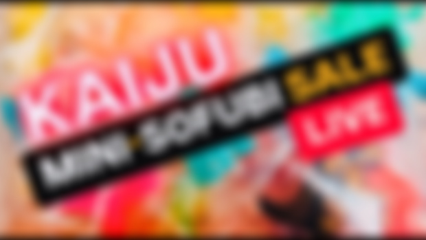 KAIJU mini-SOFUBI & KESHI CLAIM SALE 🤩 LIVE