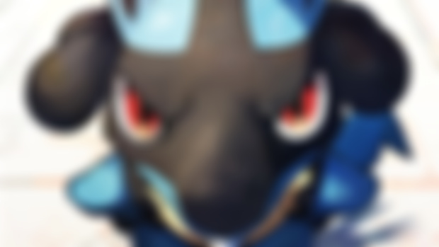 Front facing Lucario isn't real?