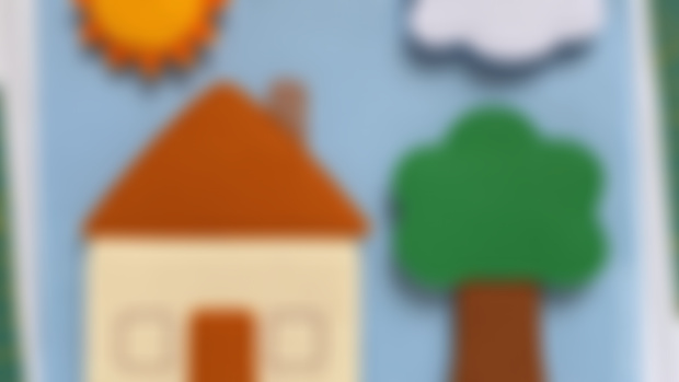Build A House Puzzle in PDF