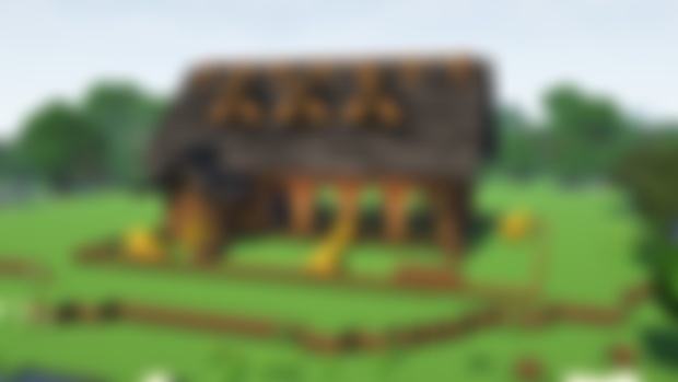 How to Build a Horse Stable - Minecraft Tutorial 