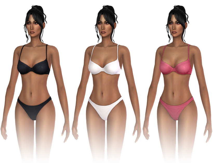 sims 4 sexy lingerie Bloom Lingerie (PATREON EXCLUSIVE) HQ Compatible... — Serenity-cc main image 0