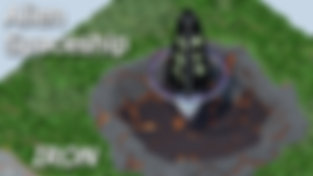 Alien Spaceship Iron