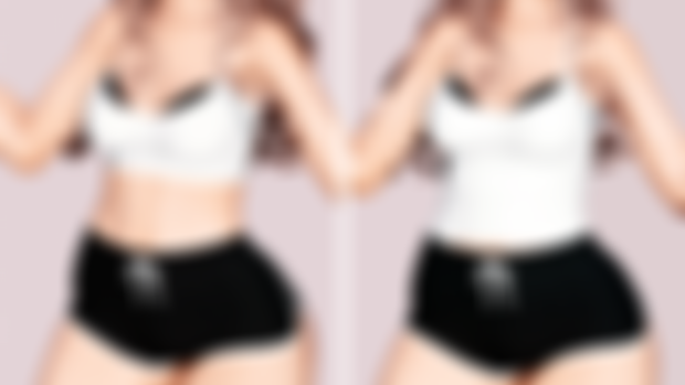 Low cut Cami + Cropped