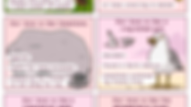 February comic: Nature valentines