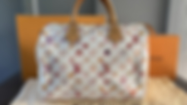New Arrival! Watercolor Monogram Speedy 30!