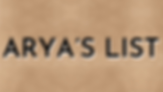 Arya Stark’s List (audio)
