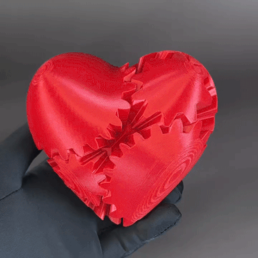 Heart Gear Fidget Toy
