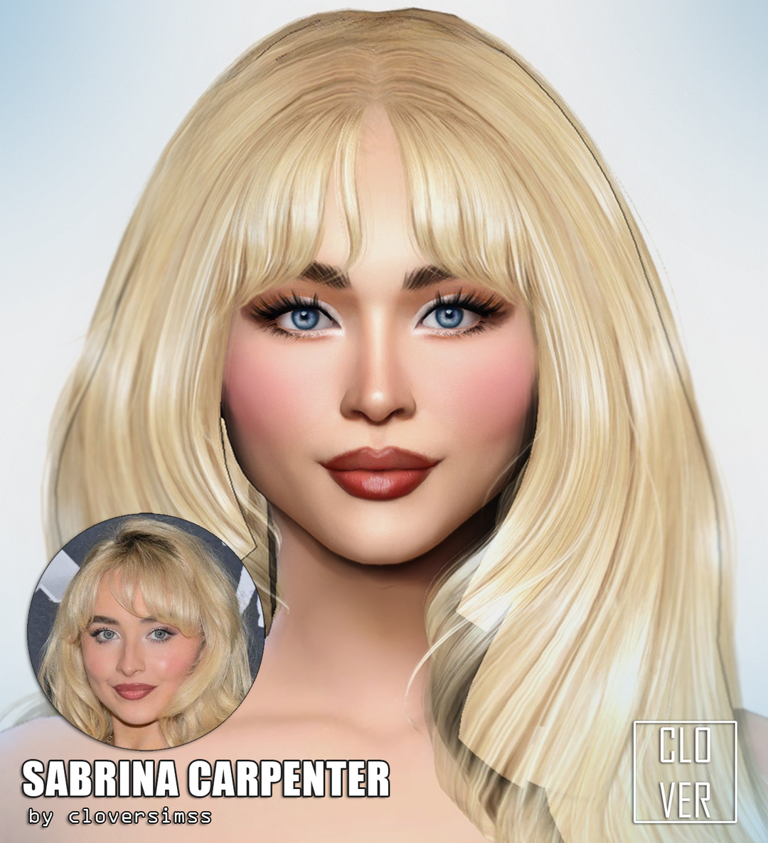 SABRINA CARPENTER ☕ (Version 2) | The Sims 4 (Preview) | Patreon