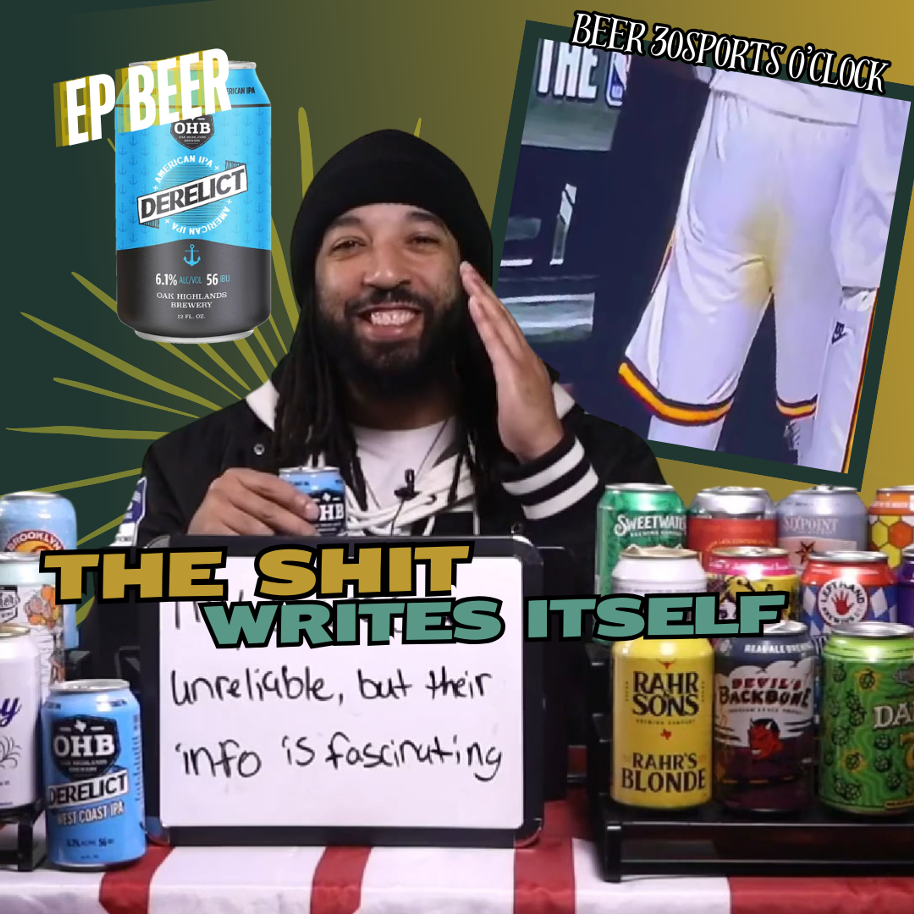 [PREVIEW] Beer 30 Sports O’clock: This Shit Writes Itself episode artwork