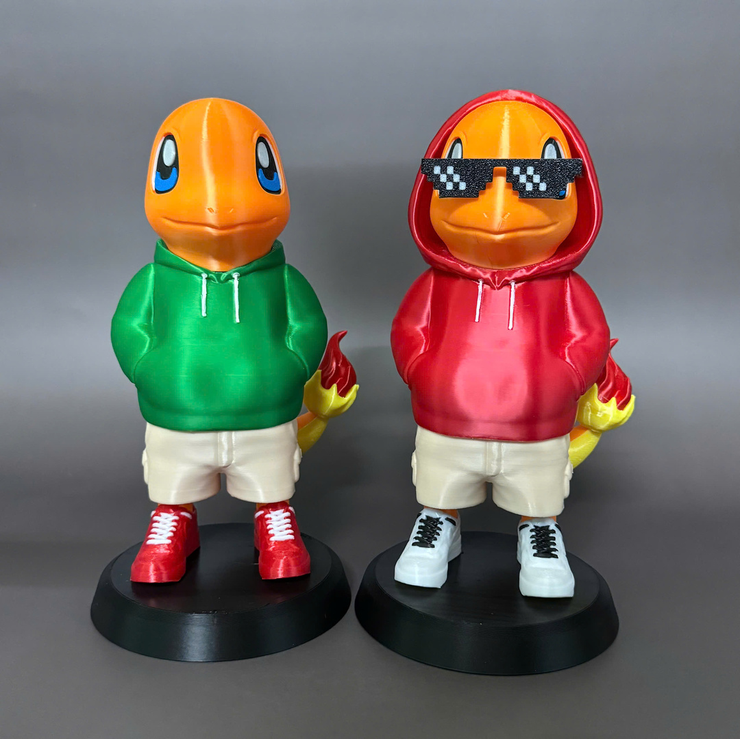 Pokemon Charmander Urban Vibes - Multiparts