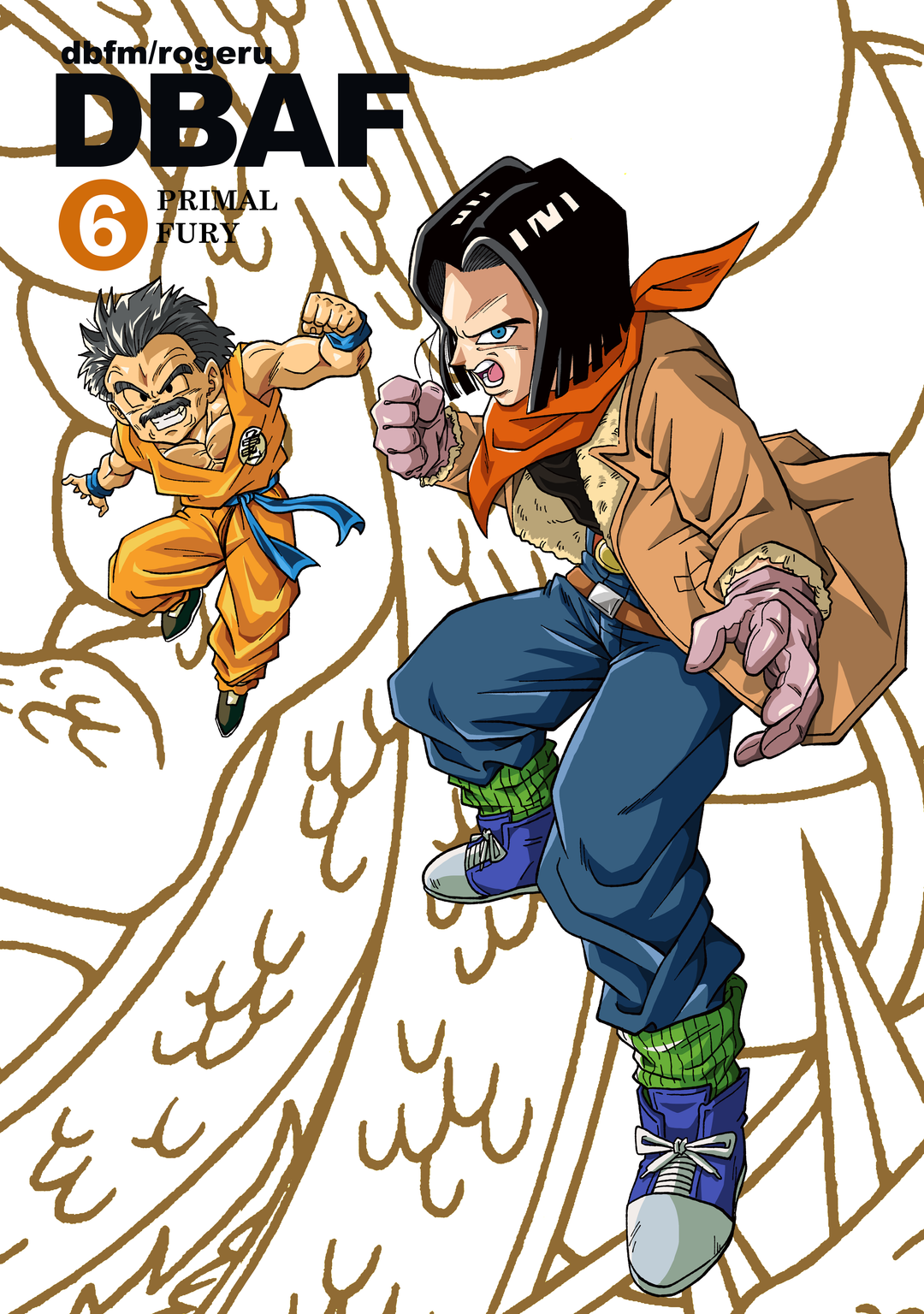 DBAF volume 6 English pages | toyble Dragon Ball AF continuation