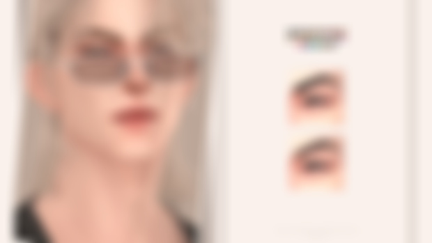 GPME-GOLD Eyebrows Default Replacement - 024ThinMedMedArchHigh