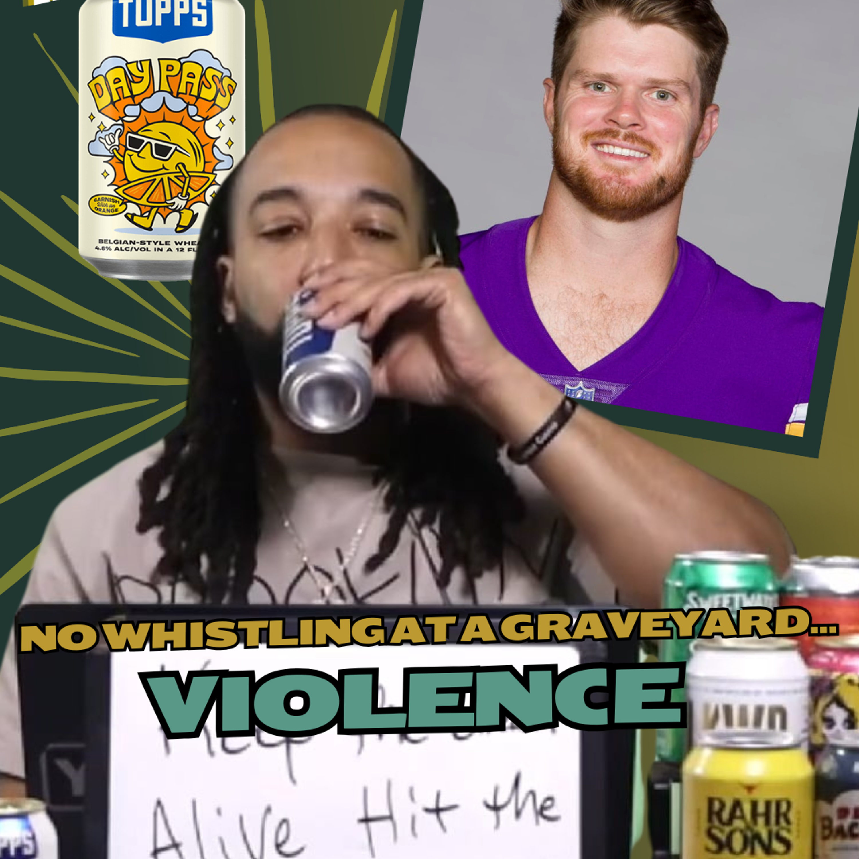 [PREVIEW] Beer 30 Sports O'clock: No whistling at a graveyard... Violence episode artwork