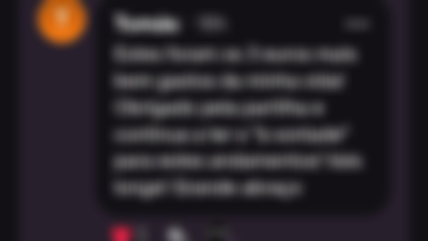 OBRIGADO PELO APOIO CRLH