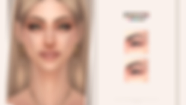 GPME-GOLD Eyebrows Default Replacement - 025MedMedMedCurvedThickToThin