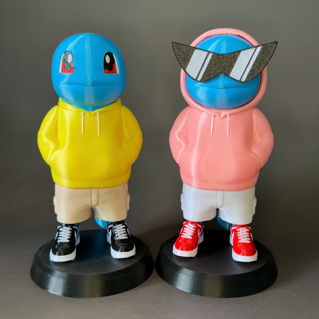 Pokemon Squirtle Urban Vibes - Multiparts