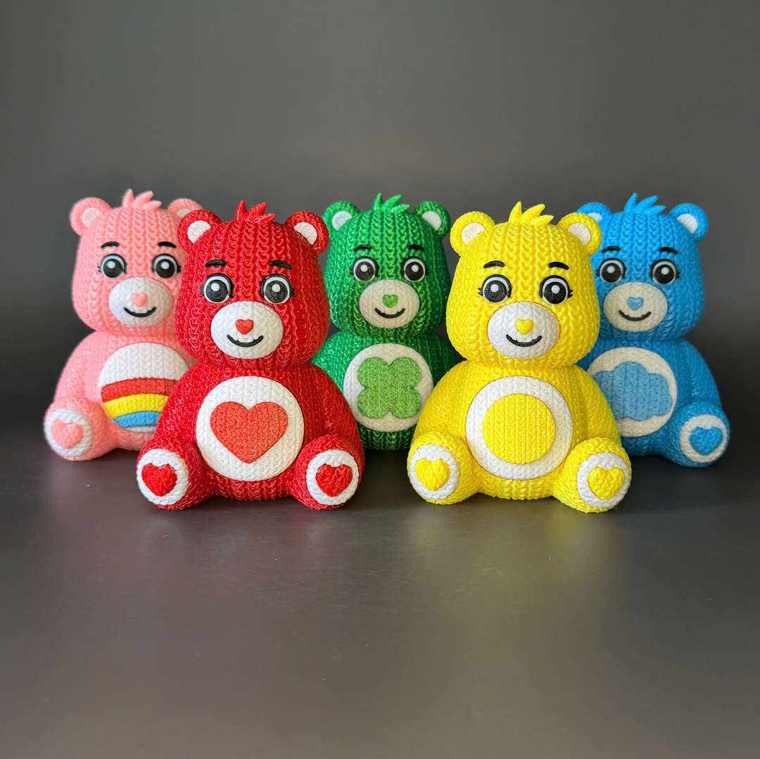 Care Bears Crochet - Knitted - Multiparts