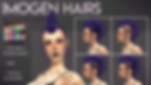 Imogen Hair V. 1-4 (Early Access)