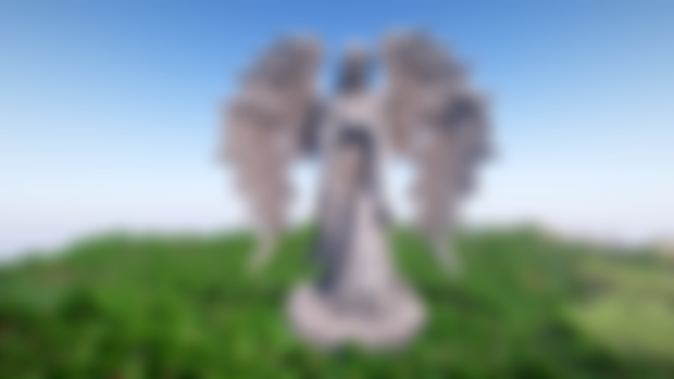 Minecraft Angel Statue V13, God Level