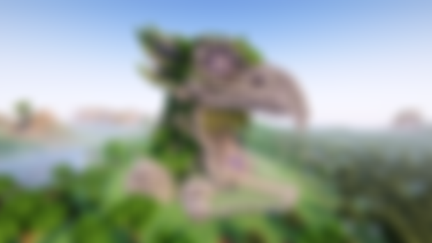 Minecraft Griffin Head Nether Portal Statue, God Level