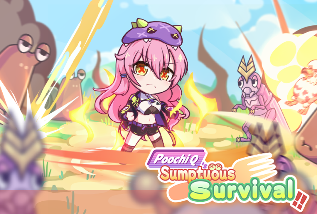 New Release! Poochi Q's Sumptuous Survival!! 新作釋出 波奇Q的美食