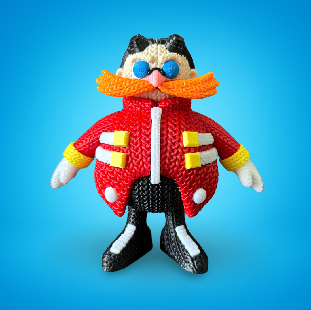 Dr. Eggman Crochet - Sonic - Multiparts