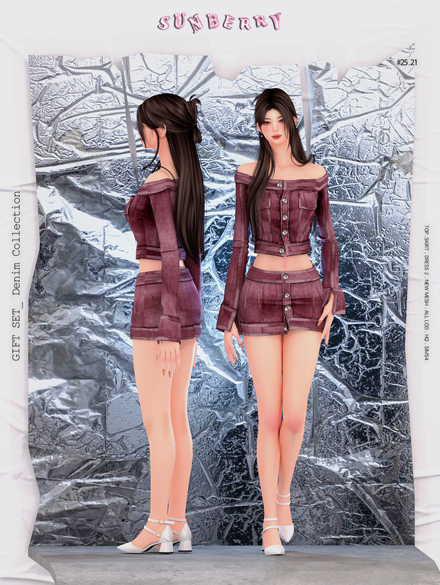 SUNBERRY]#25.21 GIFT SET🎁_Denim Collection(Early access) | Patreon