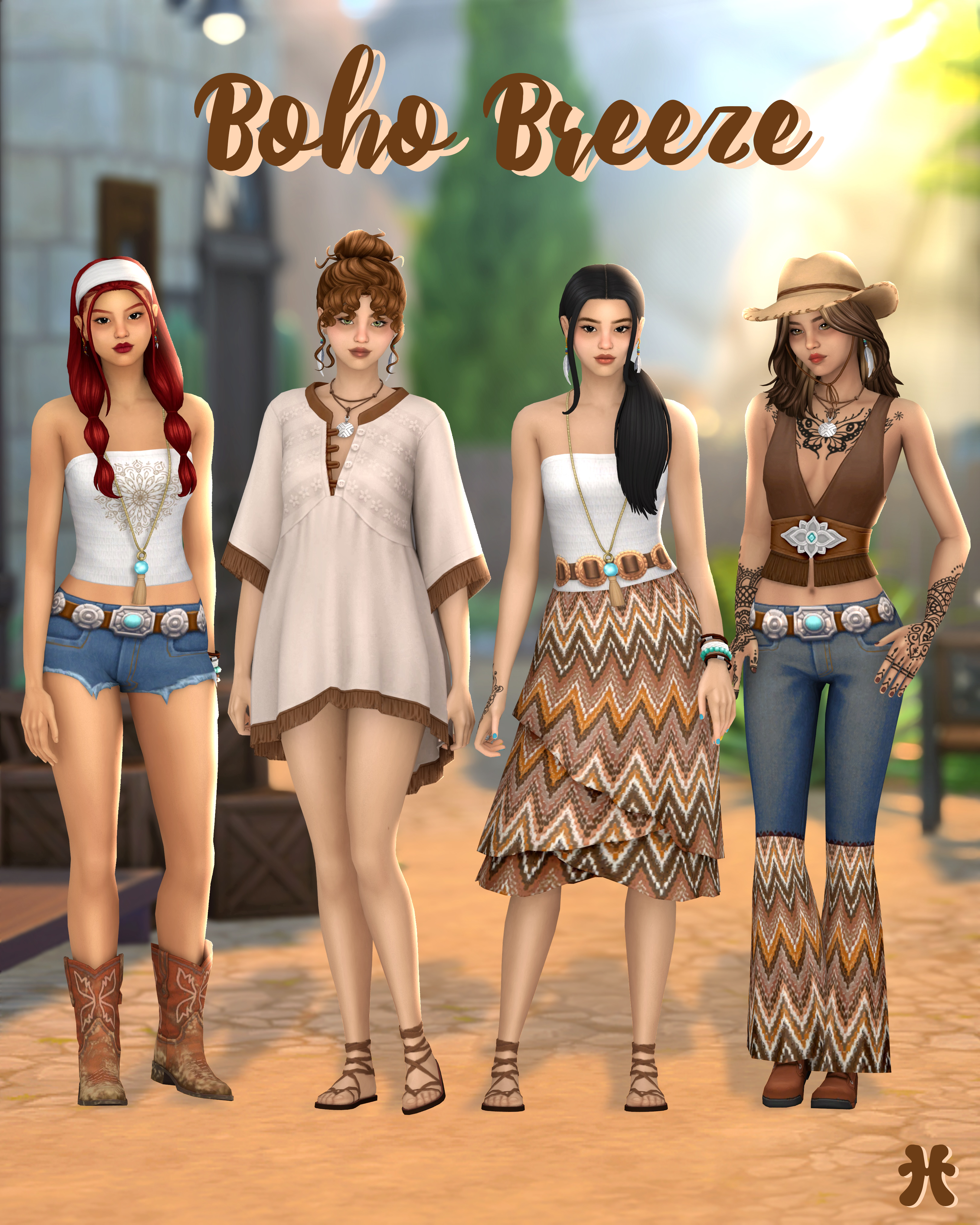 Boho Breeze ( 8 items )