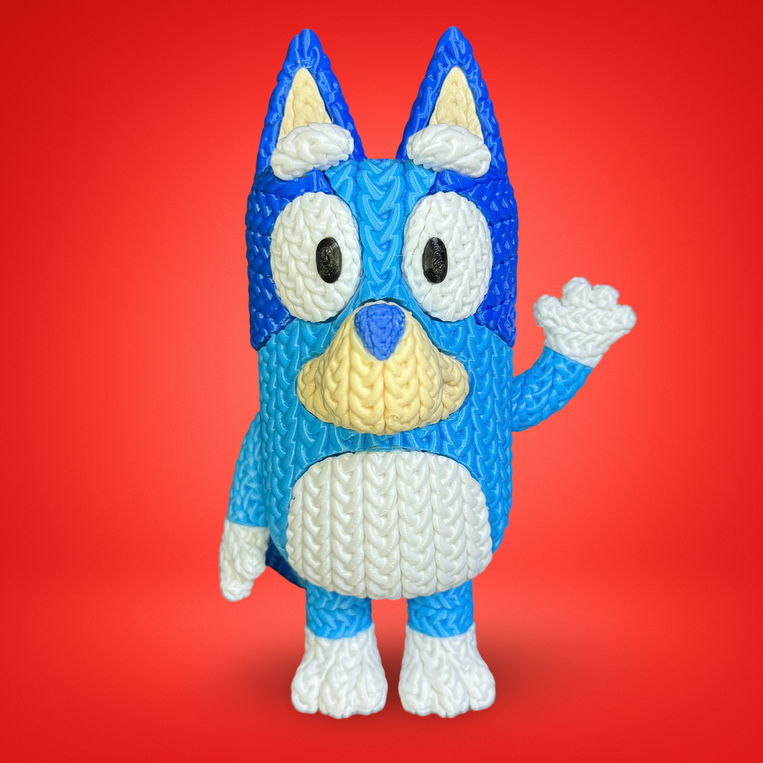 [Patreon Exclusive] Bluey Crochet - Knitted - Multiparts