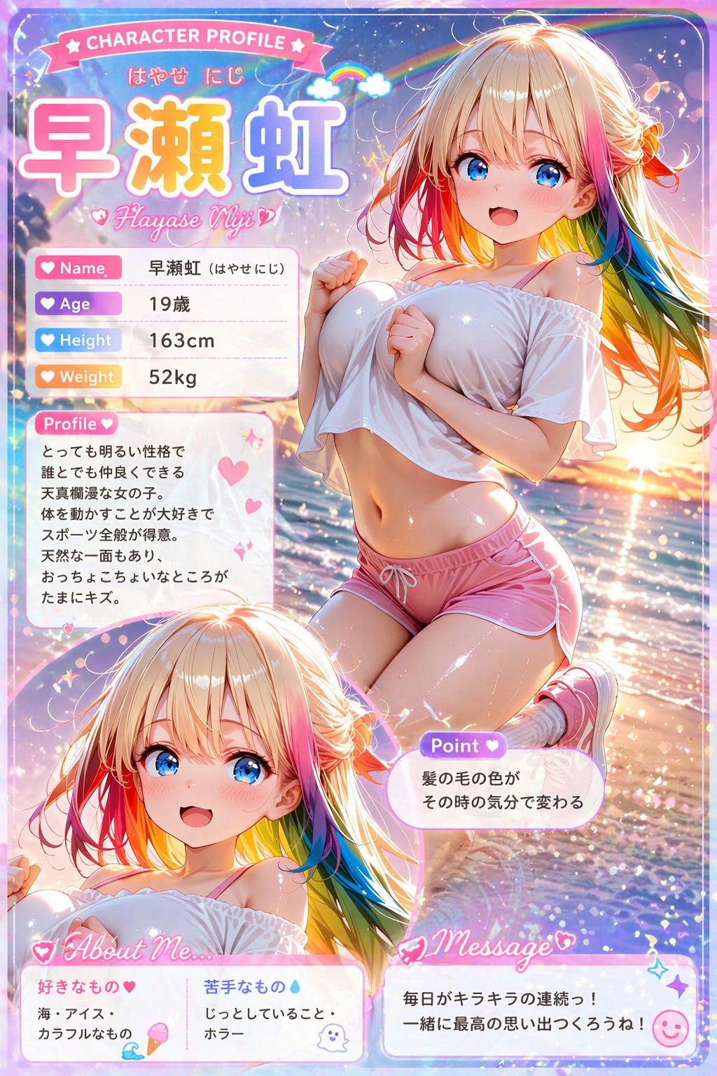 🌈Profile-Niji Hyase-🌈 | みくす-Mixx- on Patreon