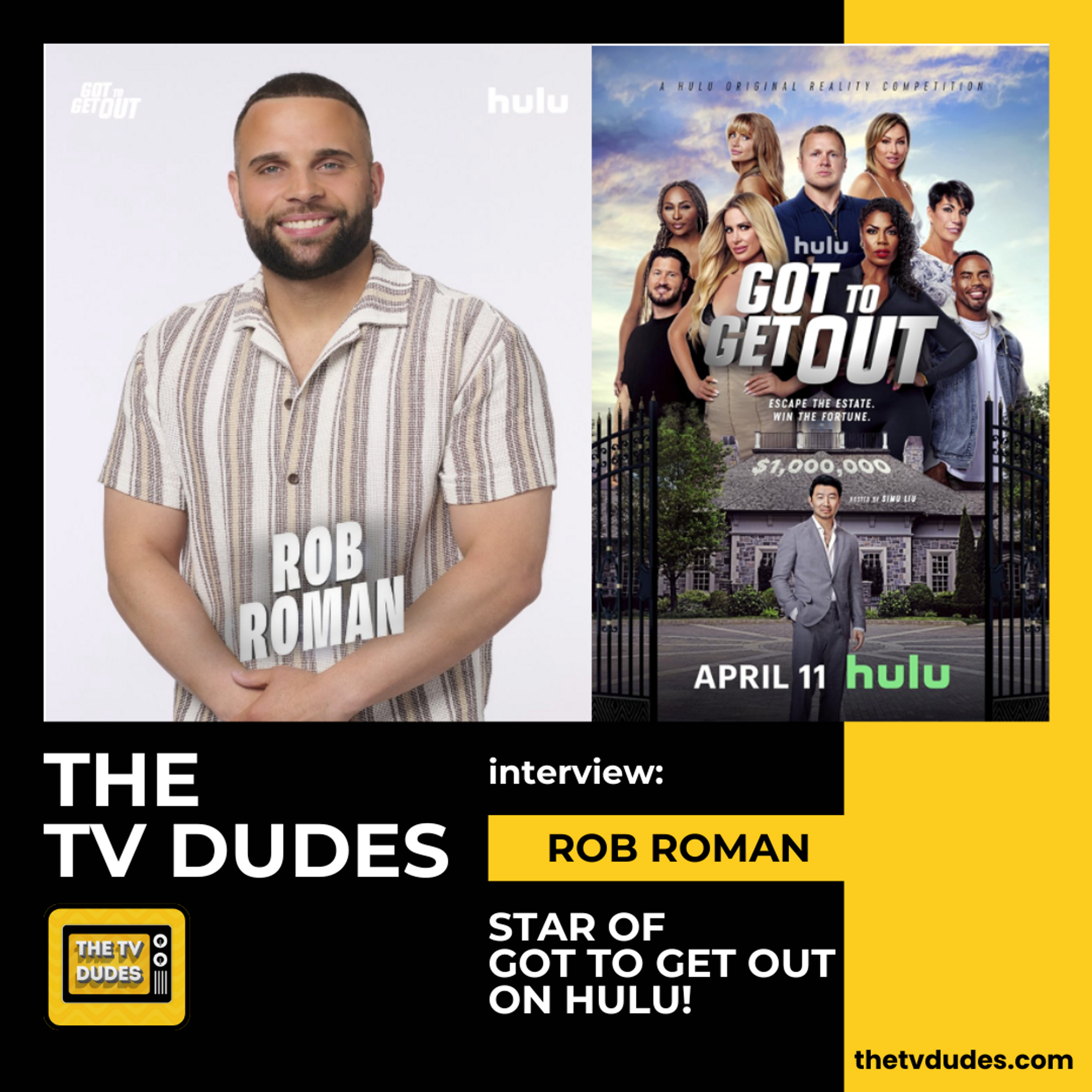 Rob Roman, "Got To Get Out" - The TV Dudes Interview episode artwork