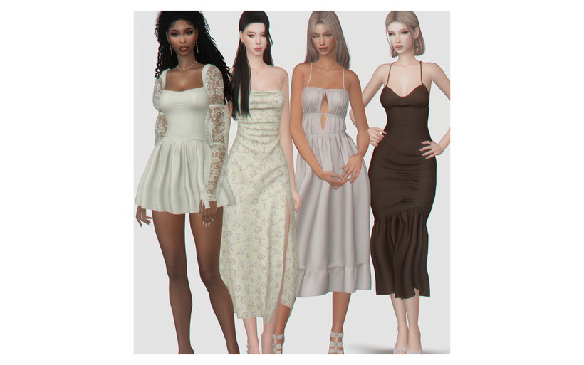 Enchanted Dresses Set  | Patreon