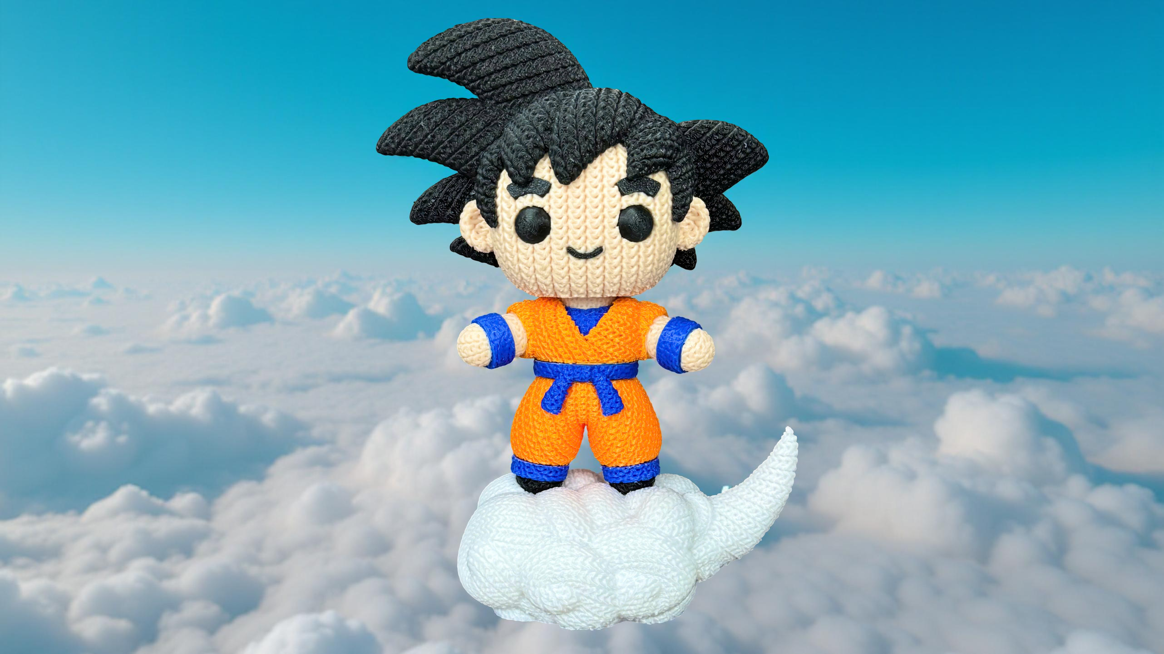 [Multipart Update] Dragon Ball Goku Knitted - Crochet
