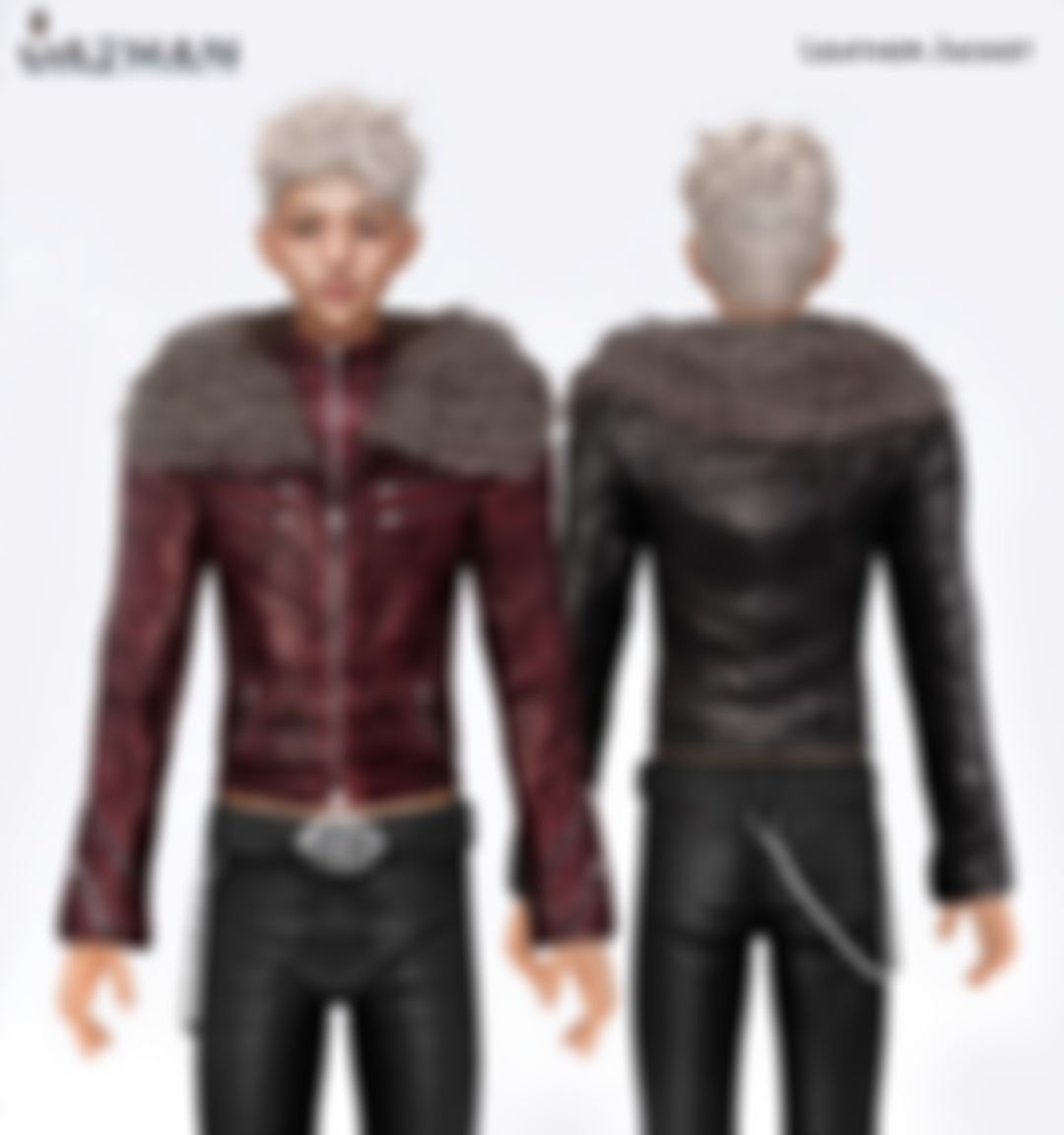 [LEATHER JACKET] clothing Patreon