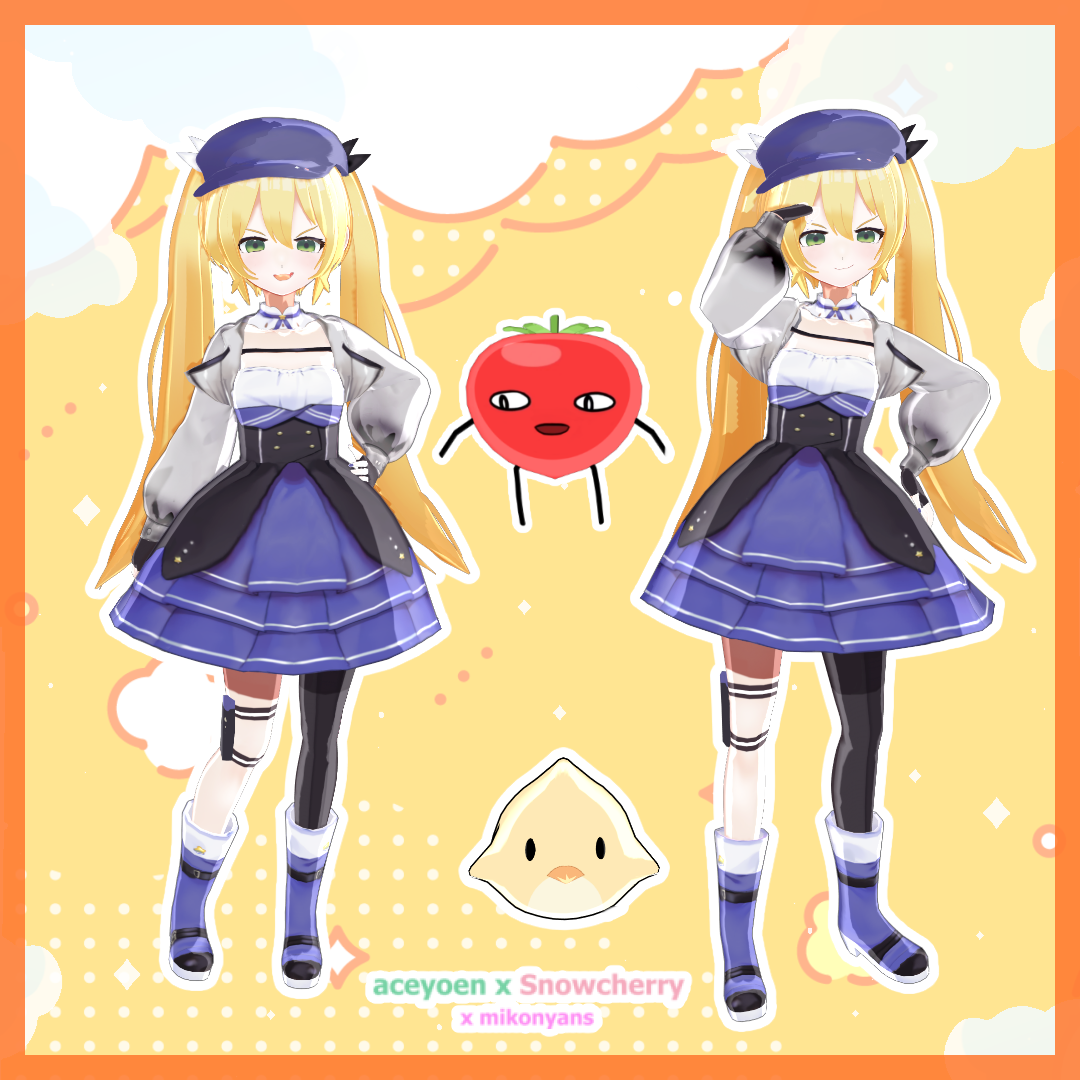 Dokibird MMD Model Fanart has been released~ | Patreon