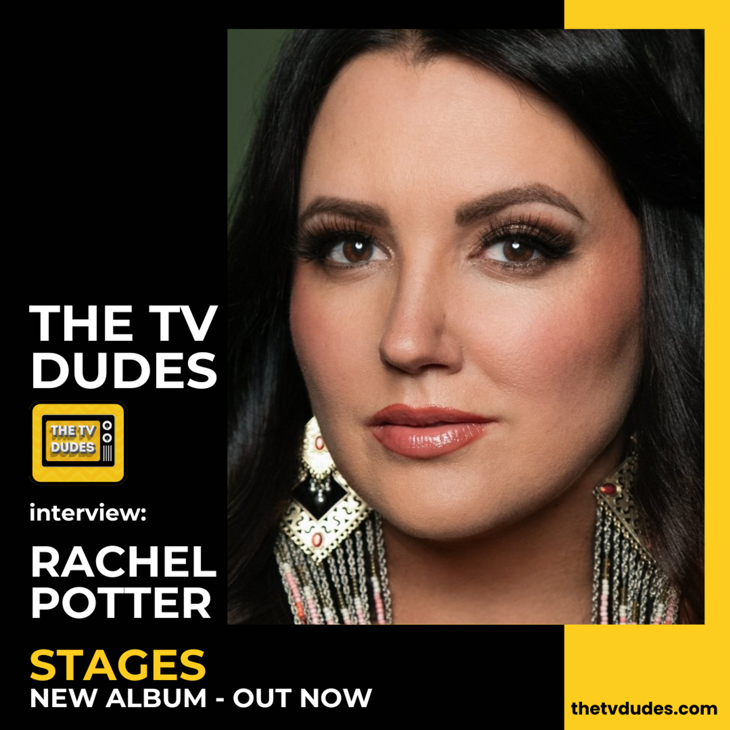 Rachel Potter, "Stages" (New Album) - The TV Dudes Interview episode artwork