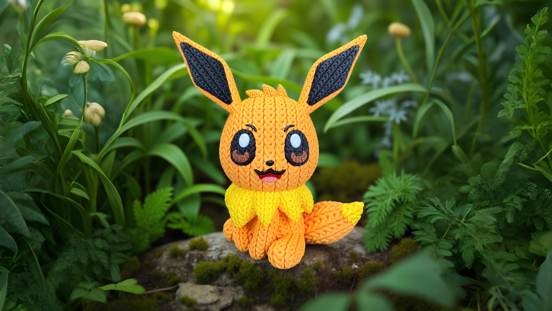 Eevee - Knitted - Crochet - Multipart
