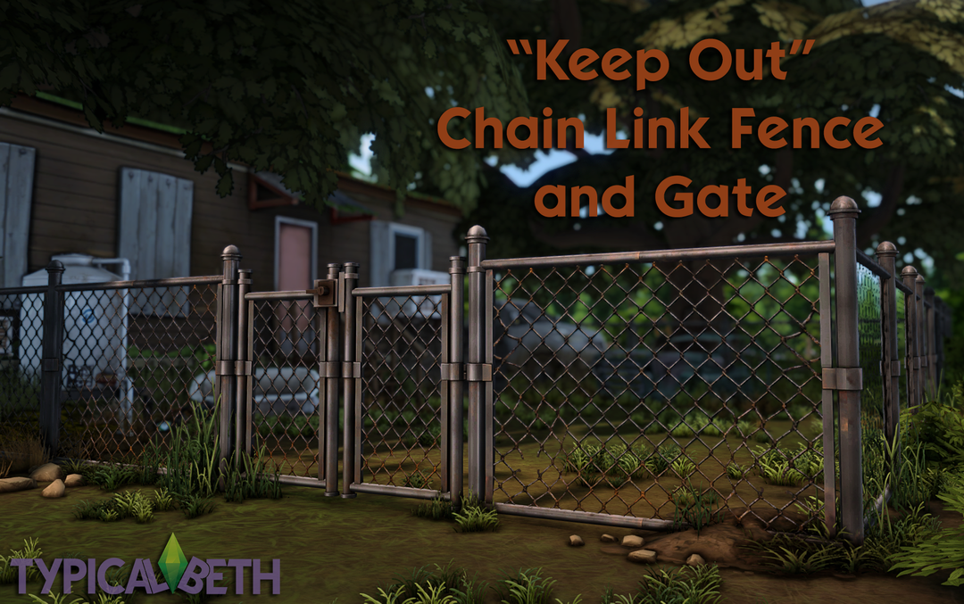 Chain Link Fence & Gate | Patreon