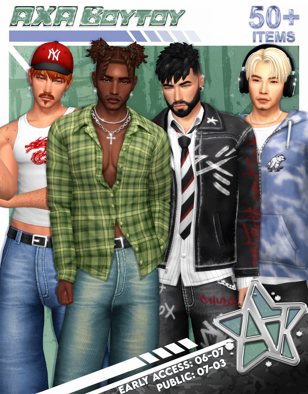 AxA Boytoy | 50+ Male CAS Items | Patreon AxA Boytoy | 50+ Male CAS Items | Patreon