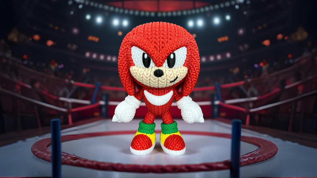 [Multipart Update] Knuckles Knitted - Crochet