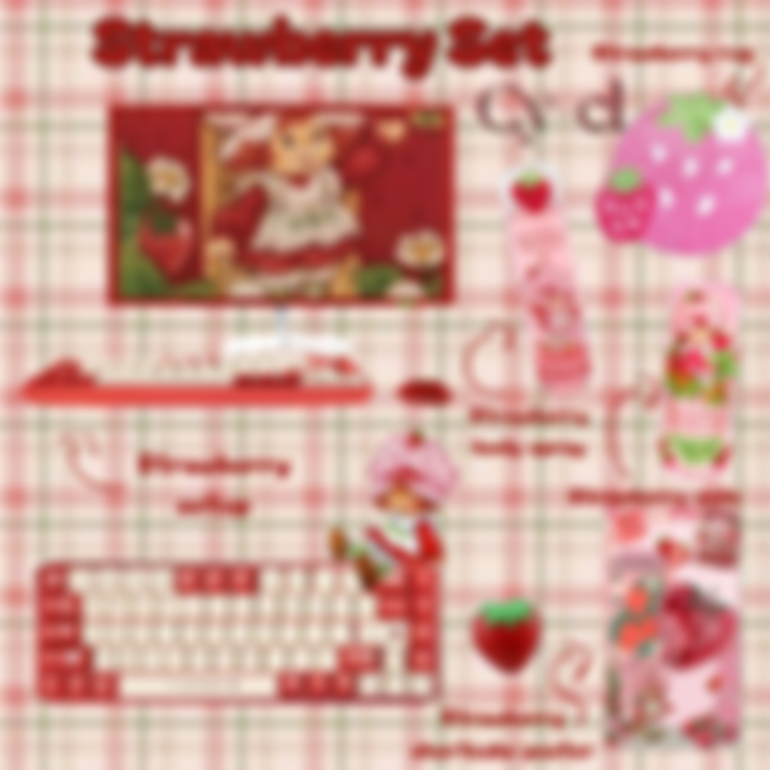 Strawberry Set⊹ | Patreon