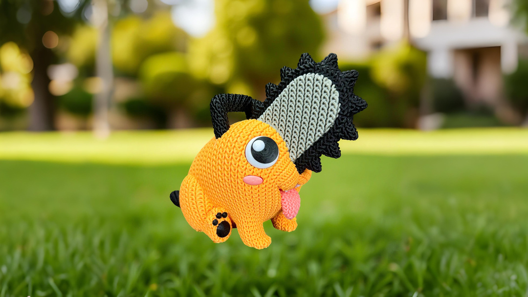 Pochita - Knitted - Crochet - Multipart 